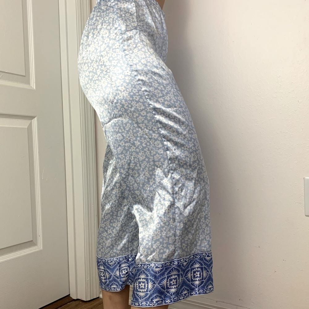 Silk pajama pants